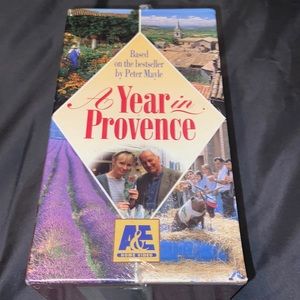 BBC Lionheart Television A Year in Provence 4 VHS tape, box set.